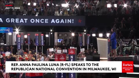 'Hawks And Globalist Elites Do Not Sway President Trump': Anna Paulina Luna Praises Trump At RNC