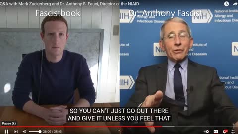 Dr. Anthony Fascist, "Actually Make People Worse"
