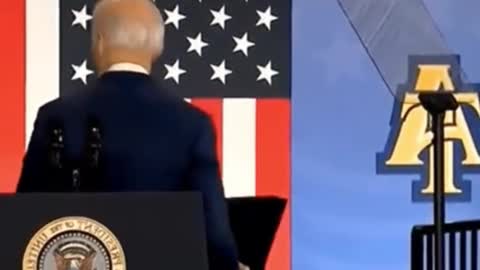 Joe biden shakes hands with a ghost