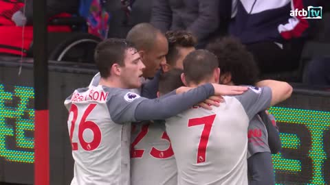 SALAH HAT-TRICK | AFC Bournemouth 0-4 Liverpool