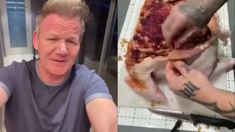 That’s not how to make a turkey! Gordon Ramsay reacts to TikTok cooking video