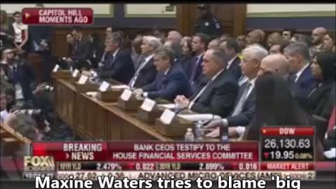 Corrupt Dimwit Maxine Waters Tries to Blame the Student Loan Crisis on Banks