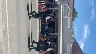 Canadian Bagpipes - Prospector Days Parade, Republic, WA