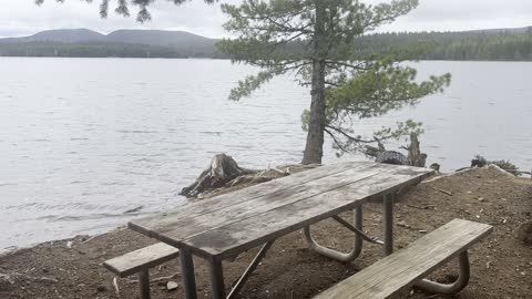 Backcountry Campsite #4, EPICNESS at Meditation Point – Timothy Lake – Mount Hood – Oregon