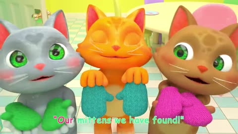 Three littles kitten _ CoComelon nursery rhymes & kids songs