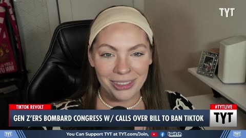 Gen Z'er's BOMBARD Congress With Calls About TikTok Ban