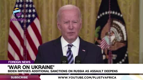 'War On Ukraine': Biden Imposes Additional Sanctions On Russia As Assault Deepens | FOREIGN