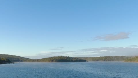 Early morning at the Dam