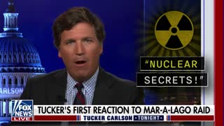 Tucker Carlson says that the raid on Mar-a-Lago was an attack on the rule of law