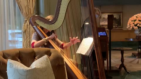 When the Harpist for Windsor Court Hotel Tea invites you to play...