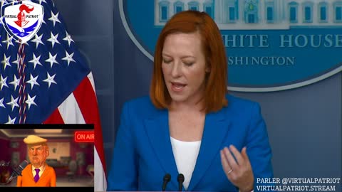 Trump listens to Psaki's lies Part 1