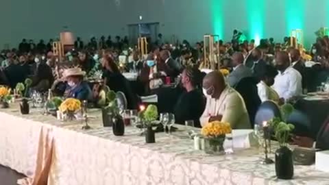 Ramaphosa delivers ANC gala dinner speech in the dark