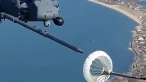 Refueling Helicopter