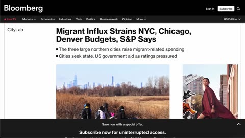 Market Gains - NYC Migrants Are Swarming City Hall