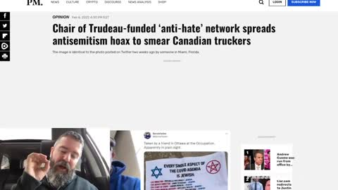 Ottawa’s “State of Emergency” Follows ARSON FALSE FLAG & SMEAR CAMPAIGN AGAINST CANADIAN TRUCKERS!!!
