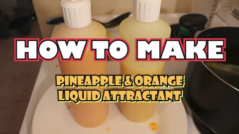 HOW TO MAKE- A Great Liquid Attractant For Carp Fishing
