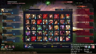 Smite Season 11: Ubalanced matches, need to climb MMR.