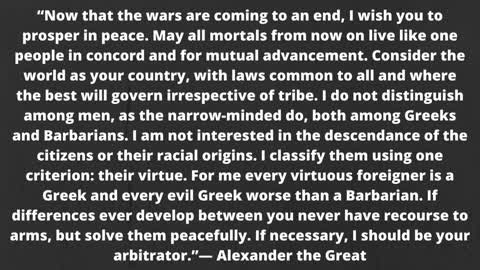 10 alexander the great quotes
