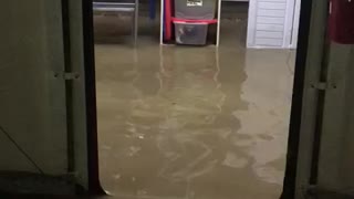 Hospital Universitario de Santander inundación