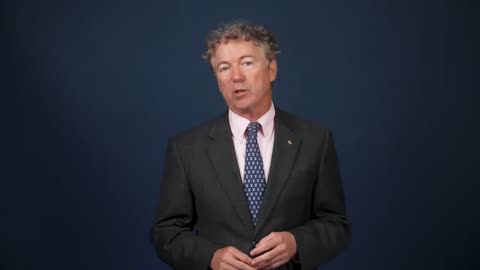 Sénateur Rand Paul, vidéo censurée sur youtube.