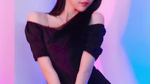 Asian beauty short sexy dance