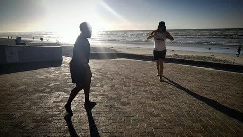 TAIJI QUAN PRACTICE MUIZENBERG BEACH | CAPE TOWN