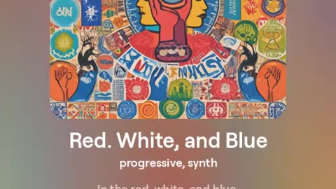 Red, White, and Blue song