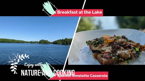 Spanish Omelette Casserole _ Breakfast Series _ at the Lake _
