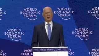 Klaus Schwab: "The future is built by us, by a powerful community as you here in this room."