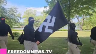Masked Feds PRETENDING to be Patriots crash LGBTQ event