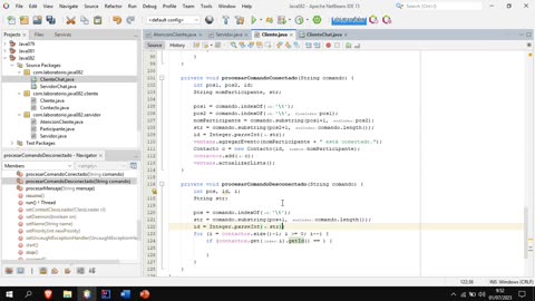 Java parte 86. Programación de sockets. Desarrollo de chat 5/6