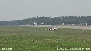 Airbus A319 - Fokker 100 - LZMC - SIAF 2022