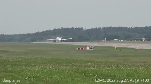 Airbus A319 - Fokker 100 - LZMC - SIAF 2022