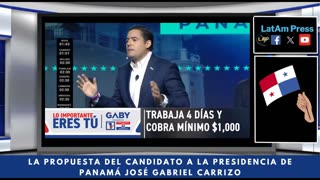 Propuesta del candidato a la Presidencia de Panamá José Gabriel Carrizo