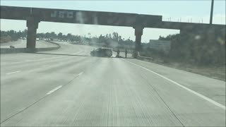 Suicide Attempt on 210 Freeway in San Bernardino