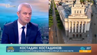 Костадинов- Няма как да има правителство с третия мандат