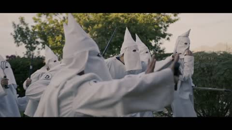 Jerone Davison ad featuring "democrats in Klan hoods" and AR-15 rifle as defense