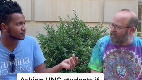 Black Menaces asks UNC students if they think "white people are oppressed"