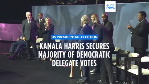 Kamala Harris secures enough votes to become democratic nominee | U.S. Today