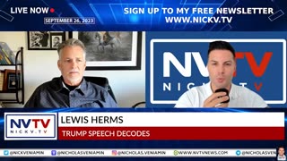Lewis Herms Discusses Trump Speech Decodes with Nicholas Veniamin