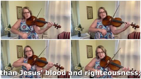 My Hope is Built on Nothing Less (also "Eternal Father") | Hymn for Viola in Four parts