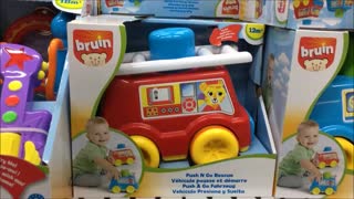 Push and Go Rescue Truck Toy