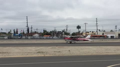 Cessna 172 perfect landing