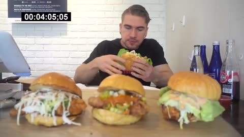 BEAT THIS FRIED CHICKEN SANDWICH CHALLENGE IN 20 MINUTES AND EAT FOR FREE!