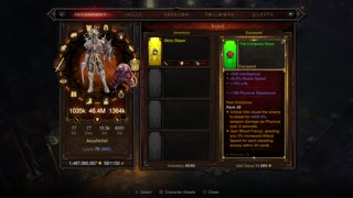 Diablo 3 Running around doing stuff