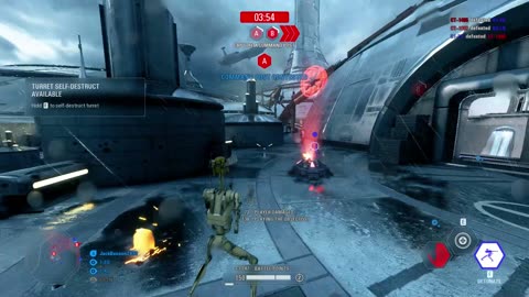 Star Wars Battlefront II: Instant Action Mission (Attack) Kamino Separatist Gameplay