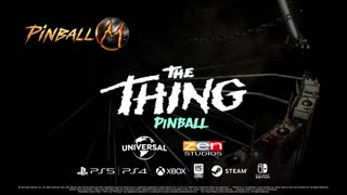 Pinball M - Official The Thing Pinball Trailer