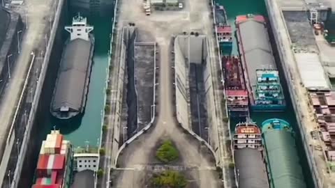 🚢 Panama Canal. | Interesting Facts #Shorts #interestingfacts