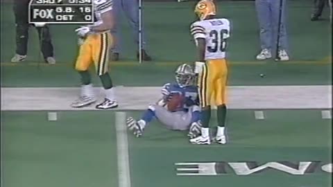 1996-12-15 Green Bay Packers vs Detroit Lions Part 2