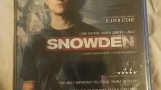 Edward Snowden Blu Ray, DVD Movie - One Nation Under Surveillance, Dystopia